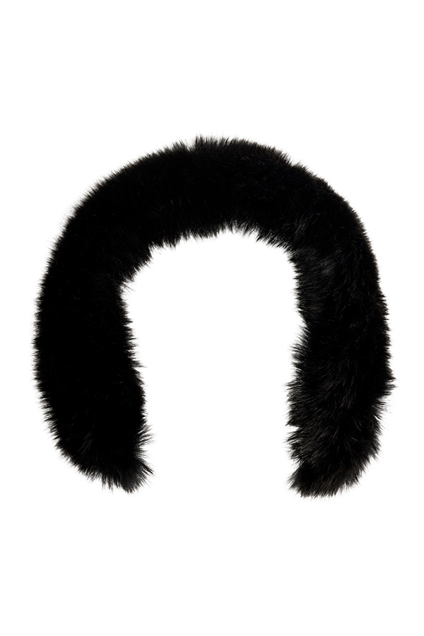Black Fox Faux Fur