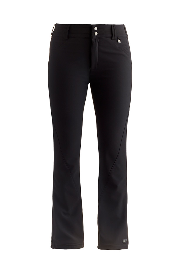 NATALI BLACK HIGH WAIST WIDE LEG PANT - Nils Online