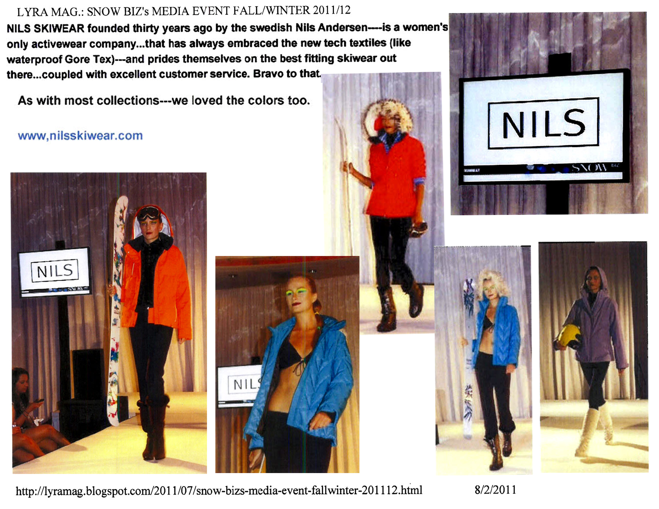 Nils, Stylish High Tech, High Performance Skiwear