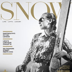 Carolyn Jacket seen in SNOW MAGAZINE